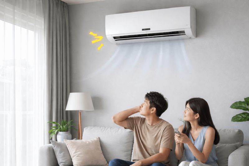 冷氣開到一半突然停掉？不轉與跳電問題一次搞懂